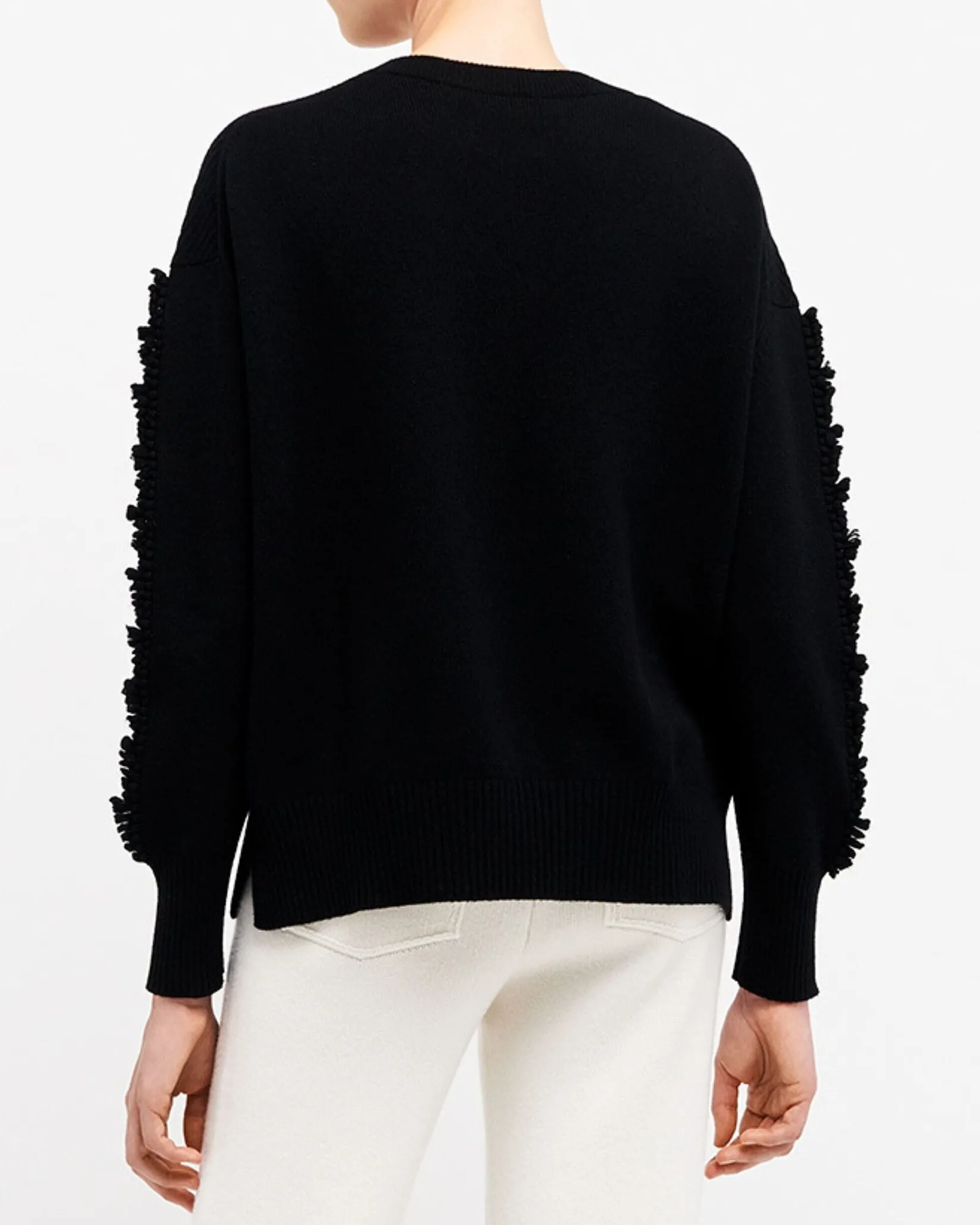 Women Barrie Timeless V-neck cashmere jumper