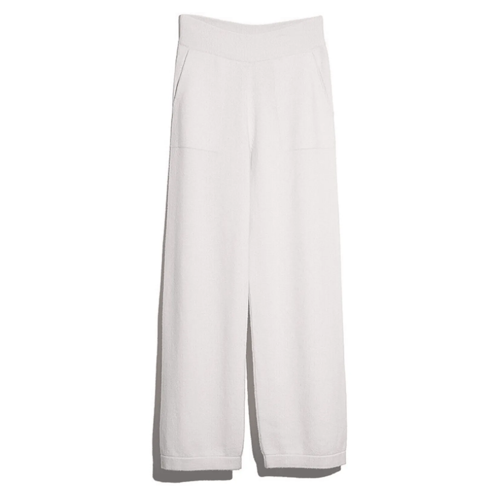 Women Barrie Timeless wide cashmere trousers