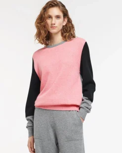 Women Barrie Timeless wide cashmere trousers