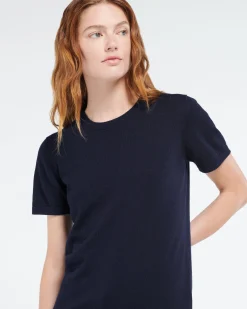 Women Barrie Top in cashmere and silk