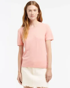 Women Barrie Top in cashmere and silk