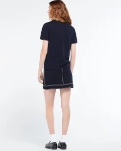 Women Barrie Top in cashmere and silk