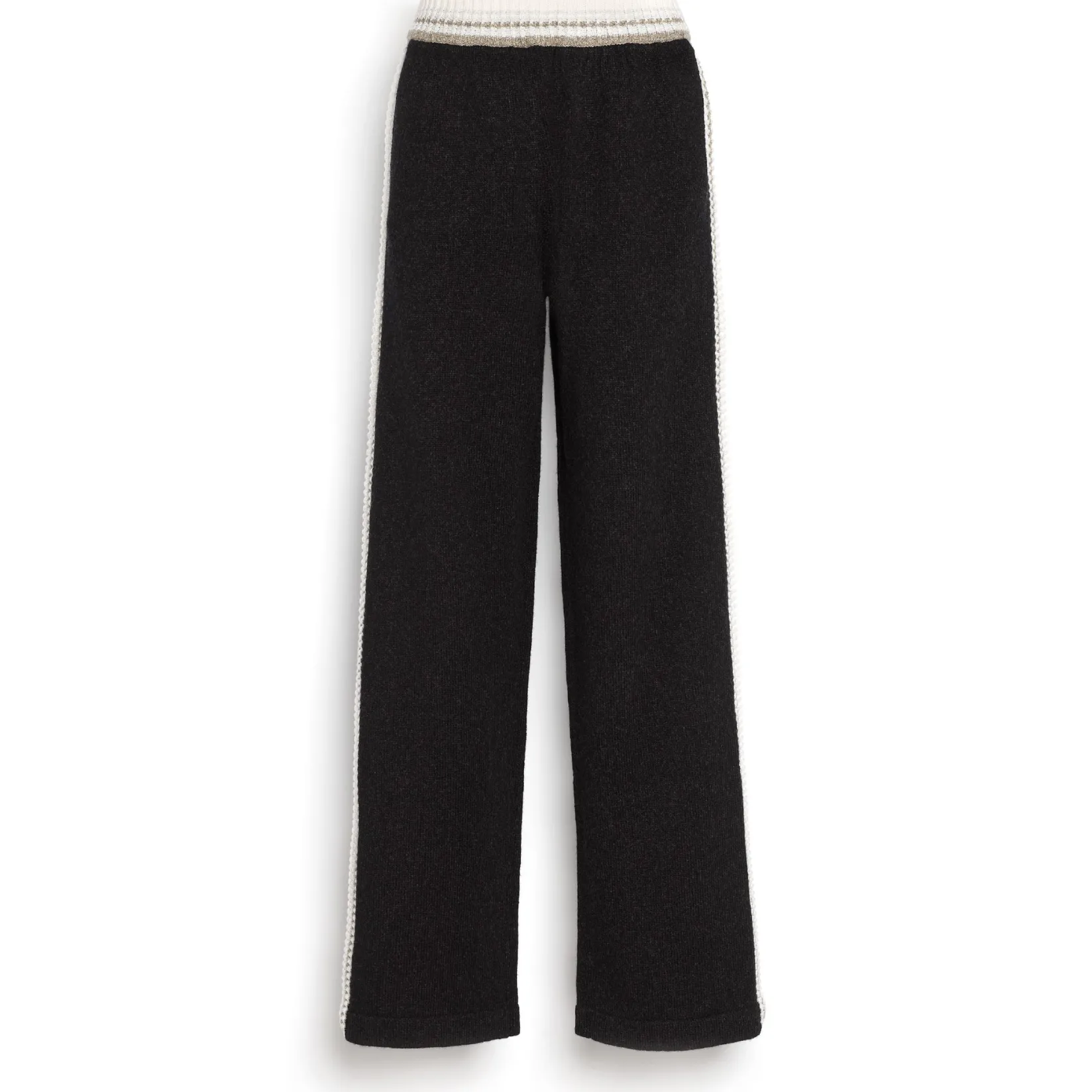 Women Barrie Trousers in marled cashmere