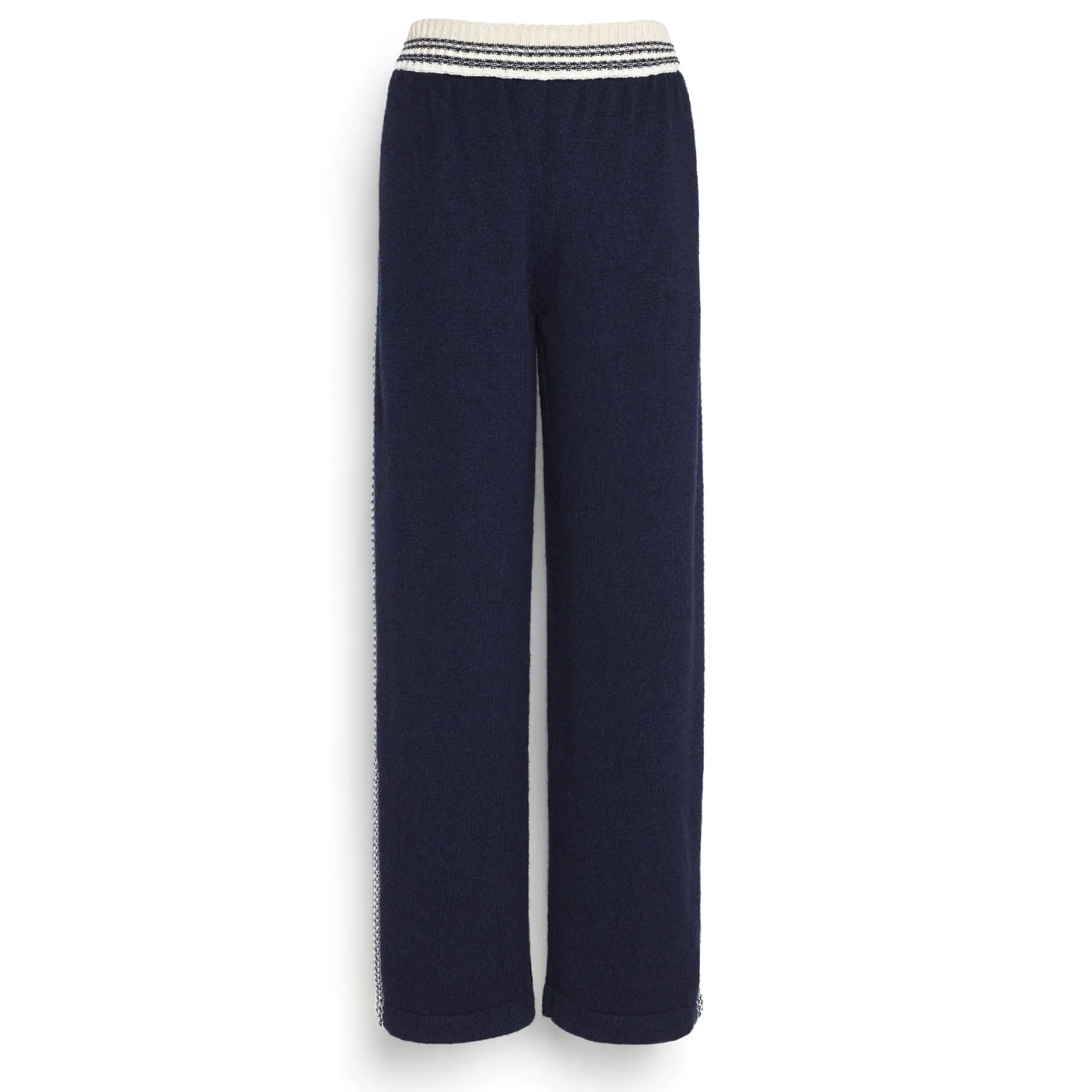 Women Barrie Trousers in marled cashmere