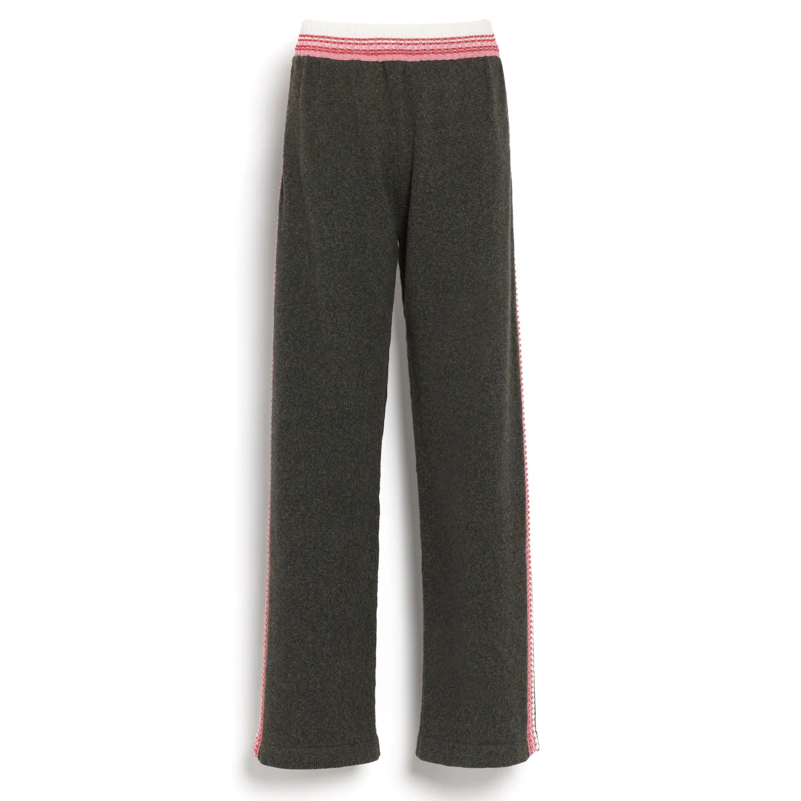 Women Barrie Trousers in marled cashmere