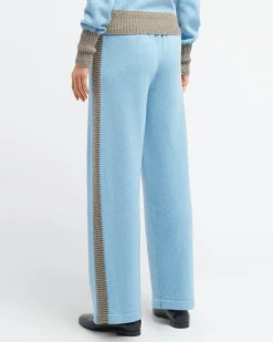 Women Barrie Trousers in marled cashmere