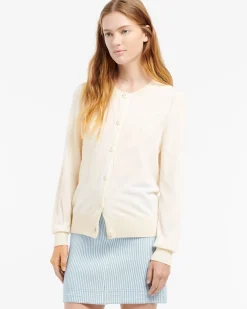 Women Barrie Ultra-fine cashmere and cotton cardigan
