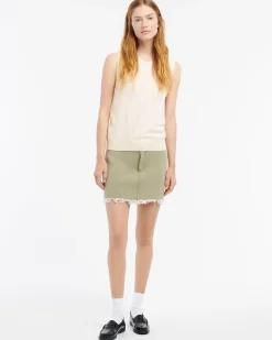 Women Barrie Ultra-fine cashmere and cotton top