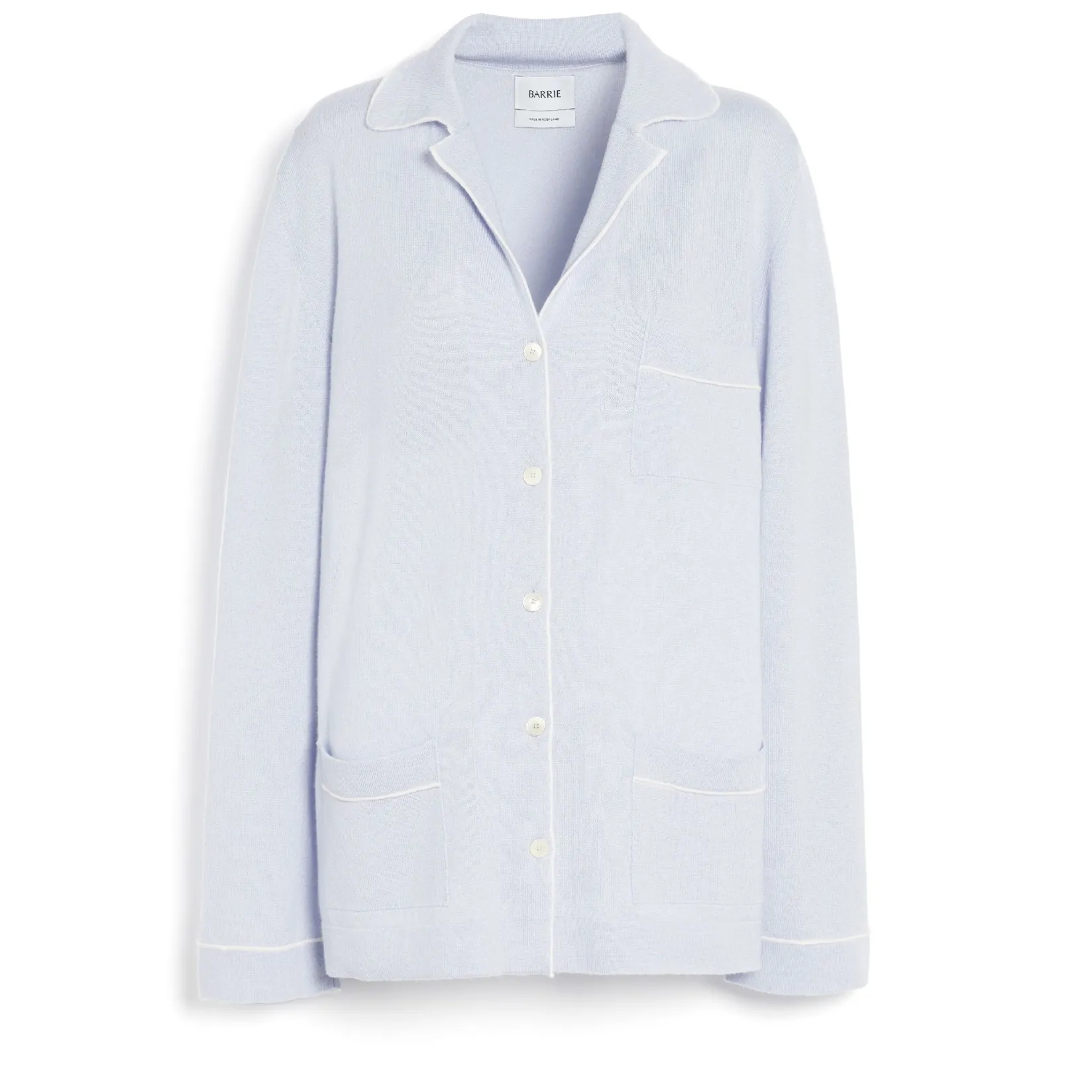 Women Barrie Ultra-fine cashmere and silk shirt