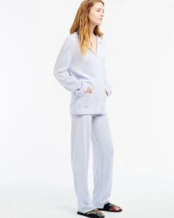 Women Barrie Ultra-fine cashmere and silk trousers