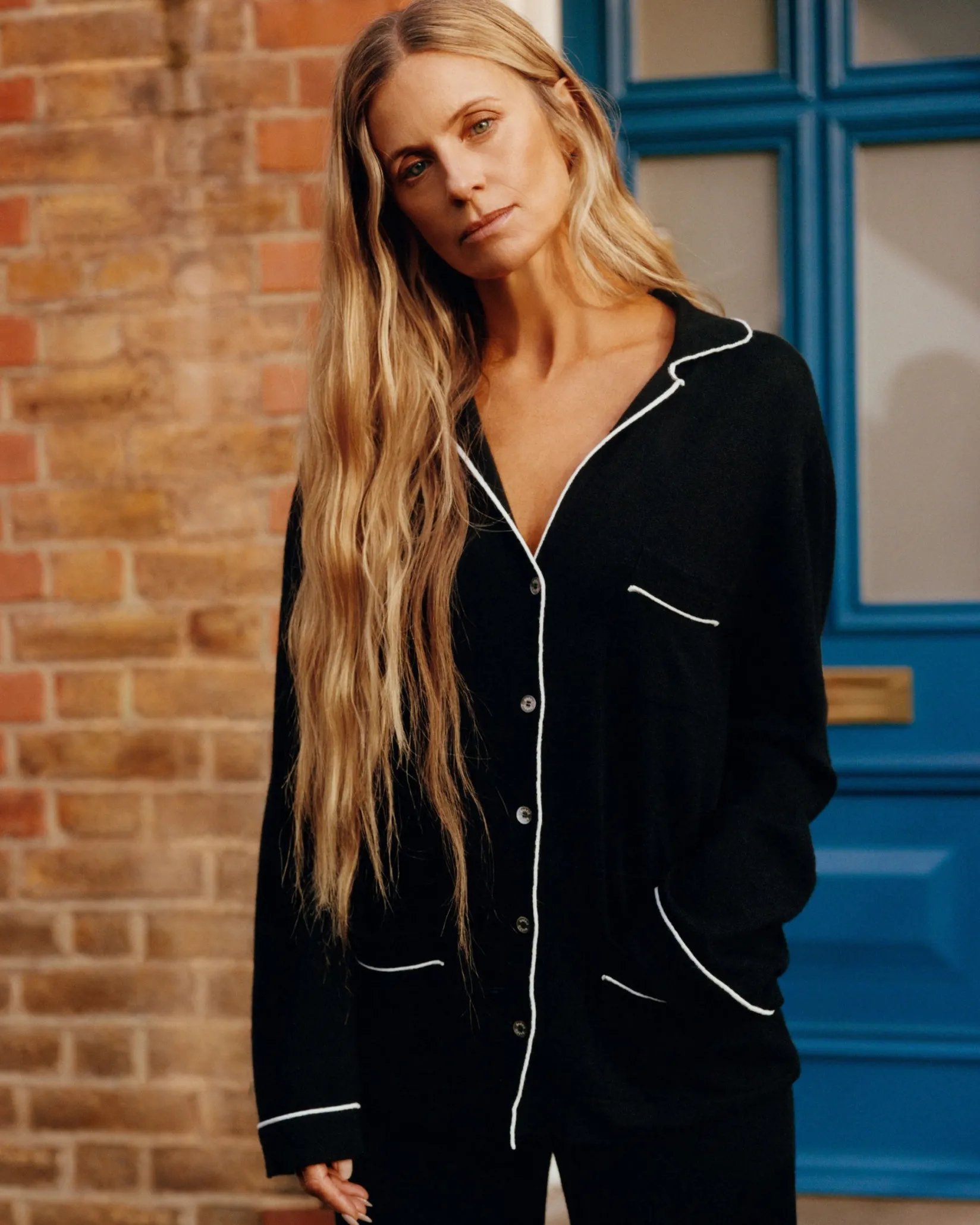 Women Barrie Ultra-fine cashmere and silk trousers