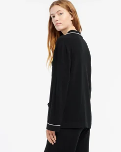 Women Barrie Ultra-fine cashmere and silk shirt