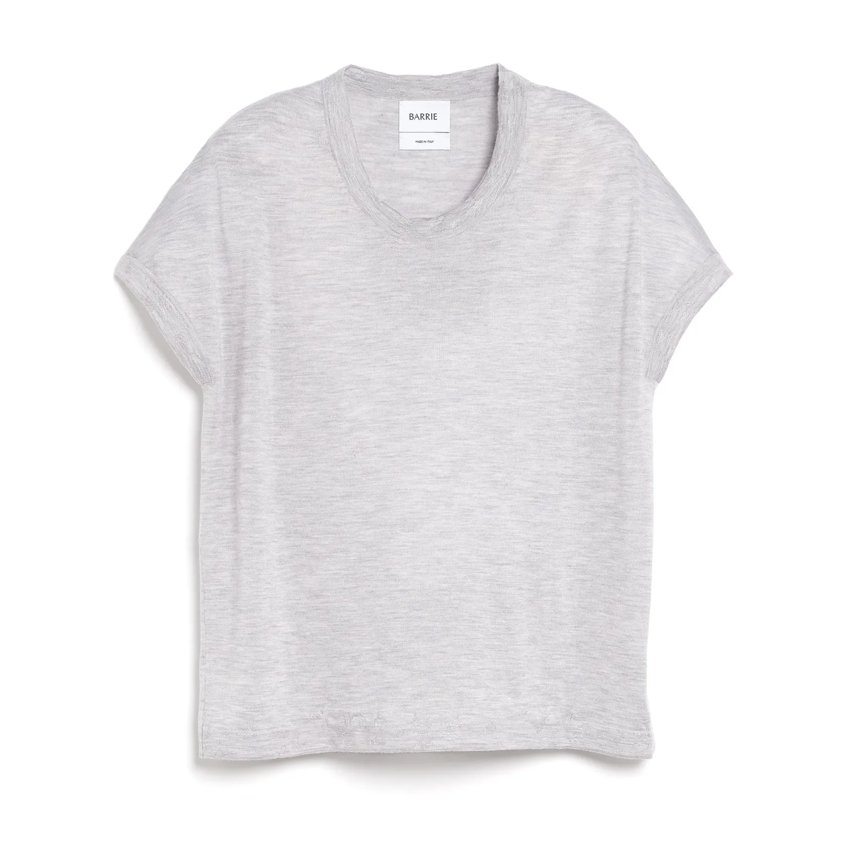 Women Barrie Ultra-fine cashmere round-neck top