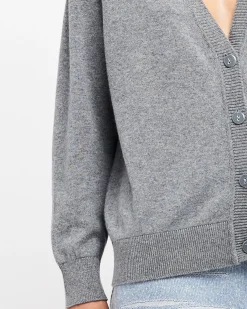 Women Barrie V-neck cashmere cardigan