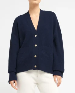Women Barrie V-neck cashmere cardigan