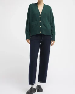 Women Barrie V-neck cashmere cardigan
