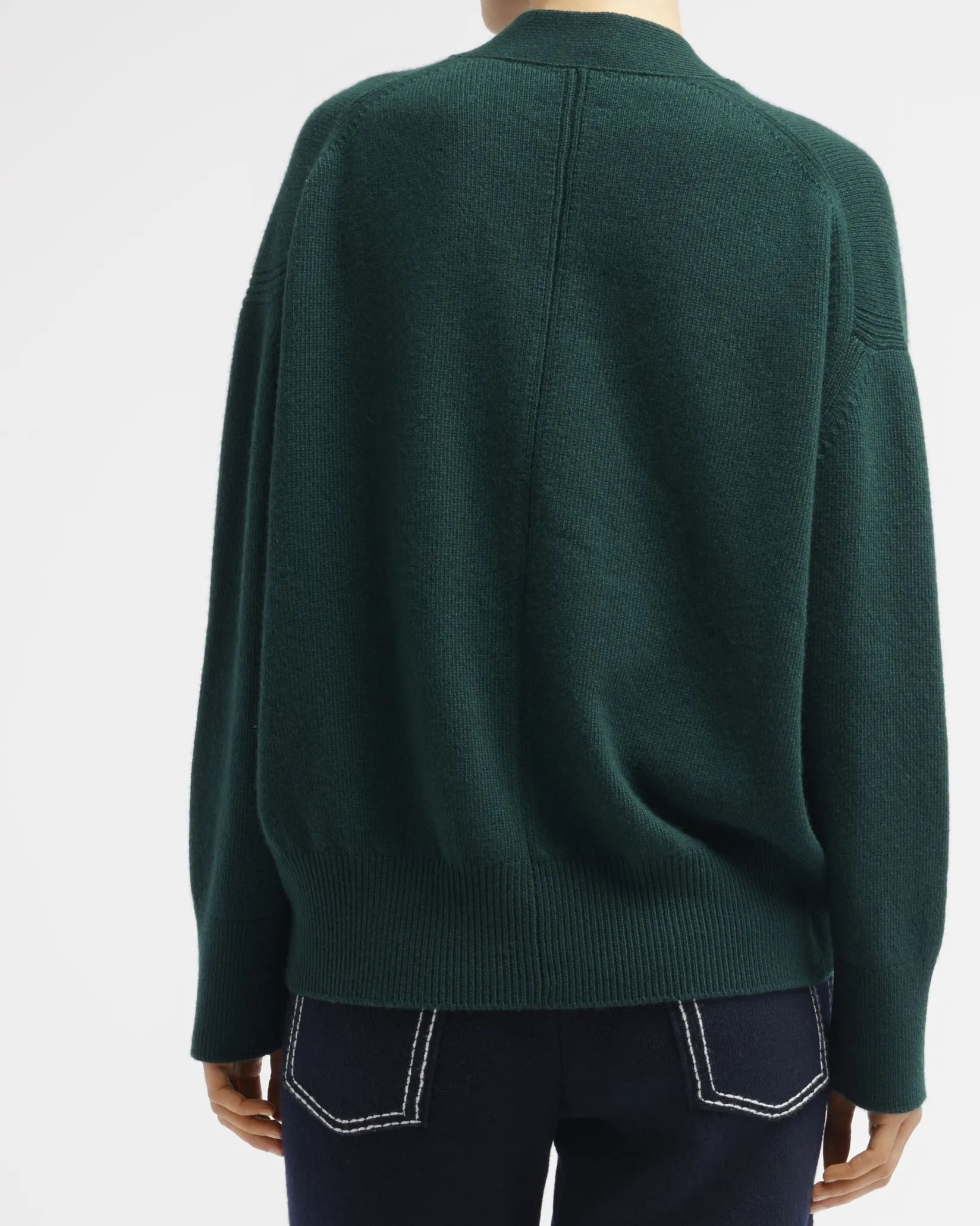Women Barrie V-neck cashmere cardigan
