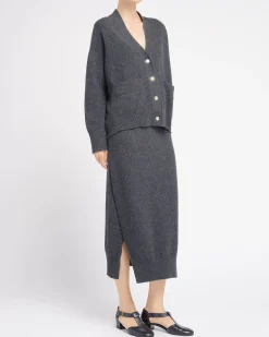Women Barrie V-neck cashmere cardigan