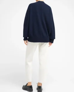 Women Barrie V-neck cashmere cardigan