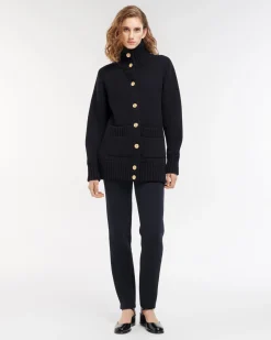 Women Barrie Warm jacket in cashmere, wool and silk