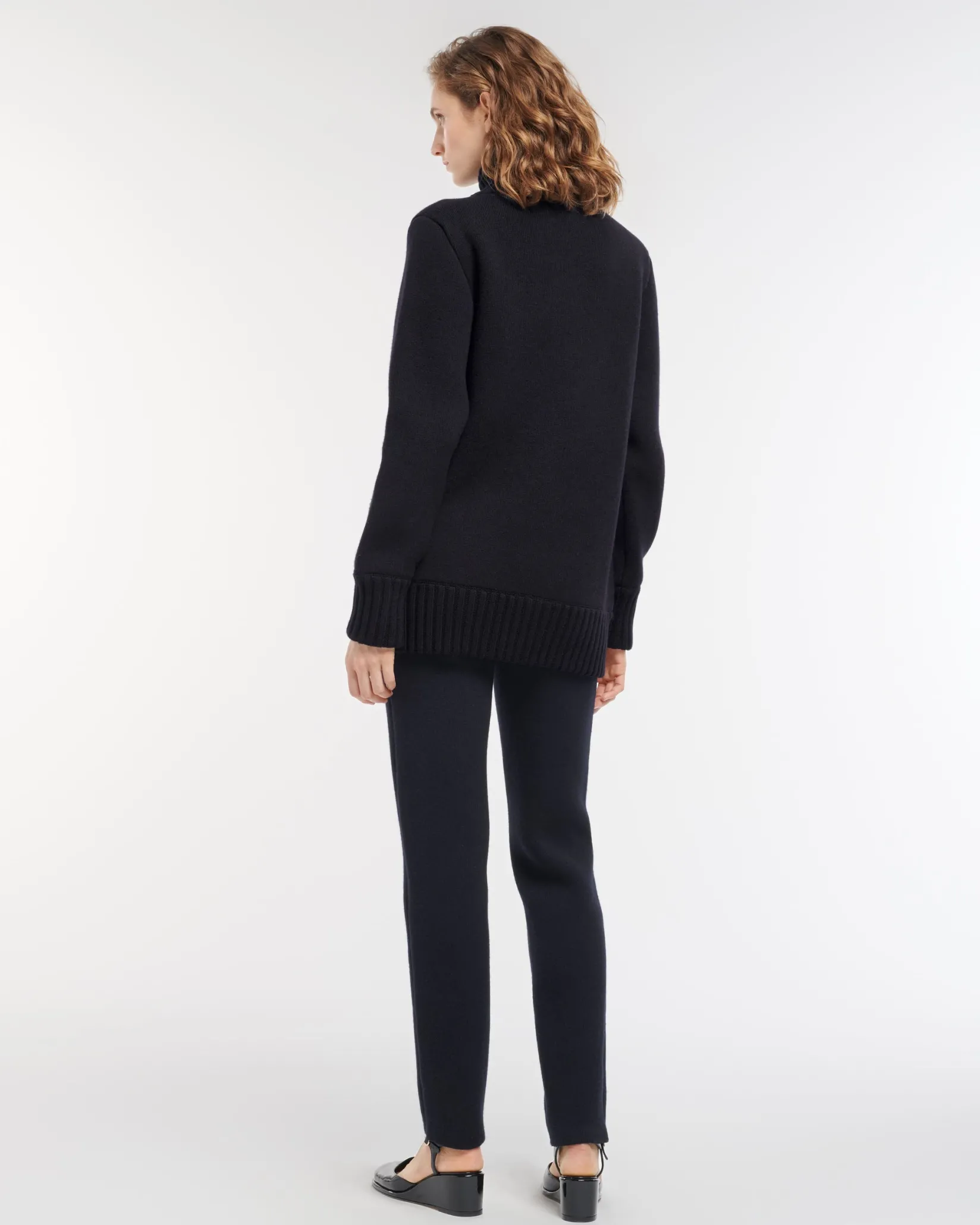 Women Barrie Warm jacket in cashmere, wool and silk
