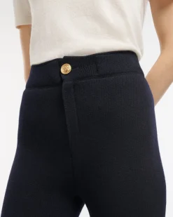 Women Barrie Warm trousers in cashmere, wool and silk