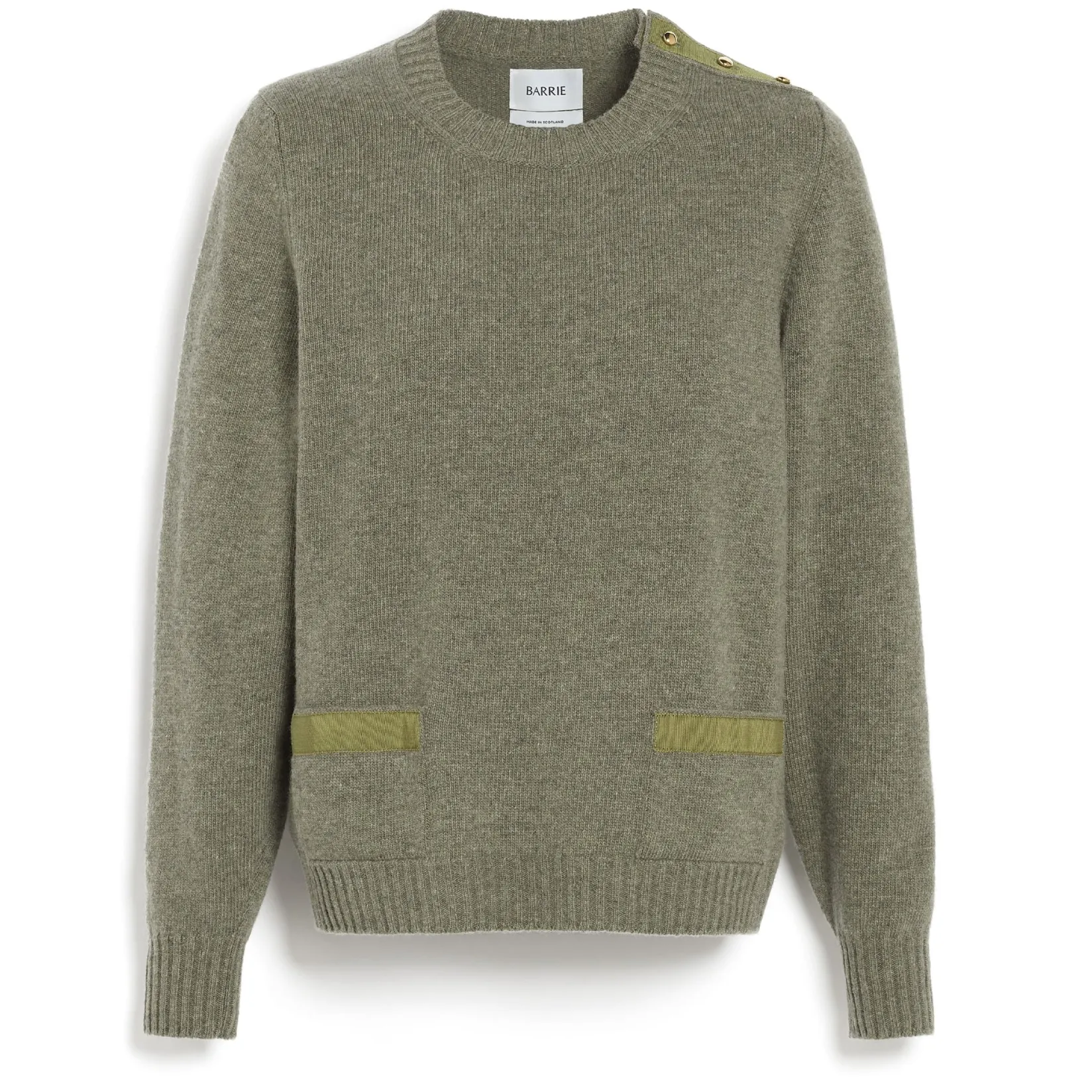 Women Barrie Wool jumper with ribbon detail